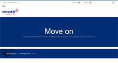 Desktop Screenshot of annualreport.messergroup.com
